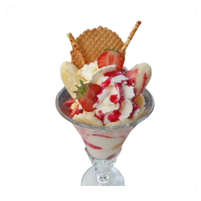 Copas de helado