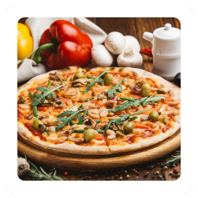 Pizza Gamberetti