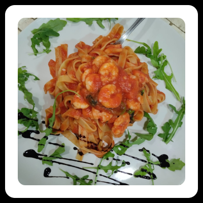 Tagliatelle Scampi