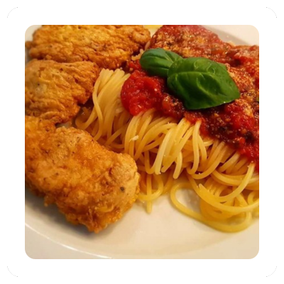 Escalope milanesa